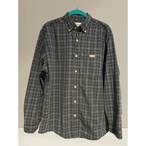 Carhartt Men's Dress Shirt Size Medium Plaid Button Down Long Sleeve